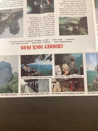 Vintage Urlaub Karte von Western North Carolina Broschüre in NC B46 - Bild 16 von 17