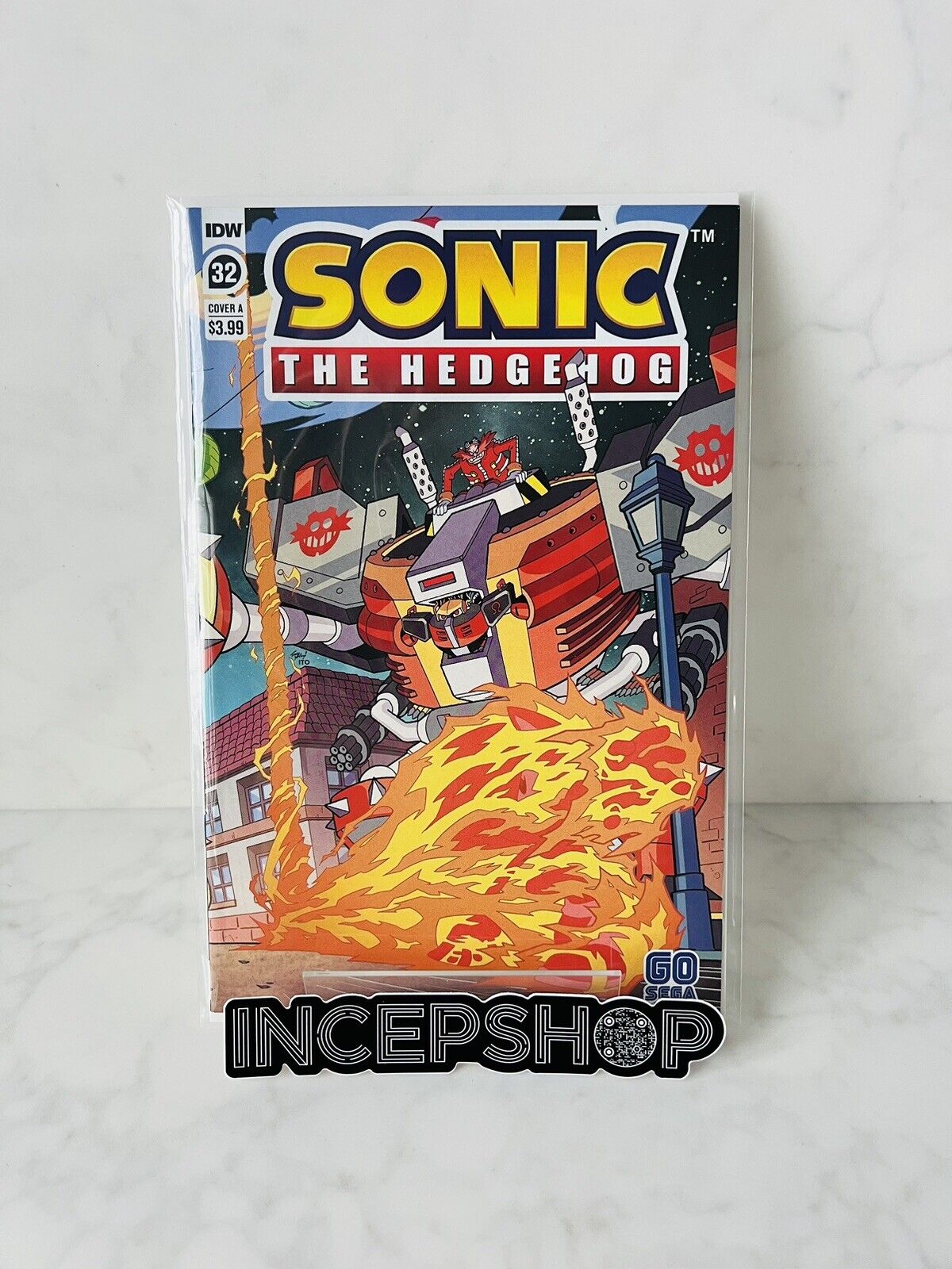 Mavin  Sonic the Hedgehog #32 B Cover IDW SEGA NM Comics Book