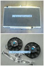 Aluminum Radiator Fans For 1997-2001 99 00 Nissan Gu Patrol Y61 Petrol 4.5l Mt