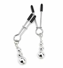 Nipple Clamps Breast Labia Tweezer Clit Clips Tease Role-Play Bondage Sex Toy US