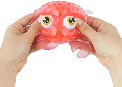 NEW Orb Bubbleezz Animalzz Ricky Red Crab Beadz Googly Eye Fidget Autism Squishy 622222058593 | eBay