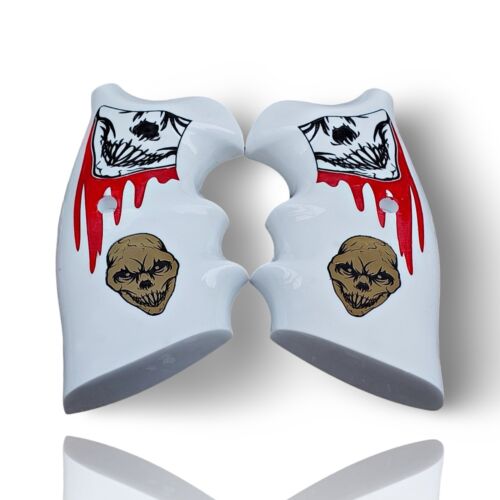 White Plexiglass Colt Python Grips – Limited Edition Luxury Art Collection - Picture 3 of 36