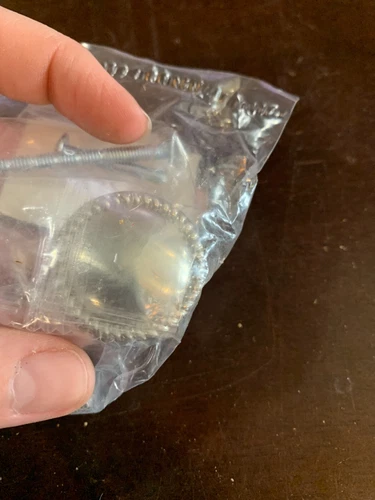 CABINET KNOB Elements Lindos 1.25" Satin Nickel Hardware Resources Z115SN - Picture 2 of 5