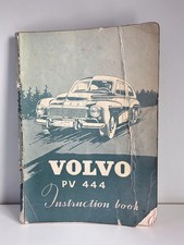 Volvo Pv 444 Instruction Book Vintage Auto Owner Manual 1958 Paperback