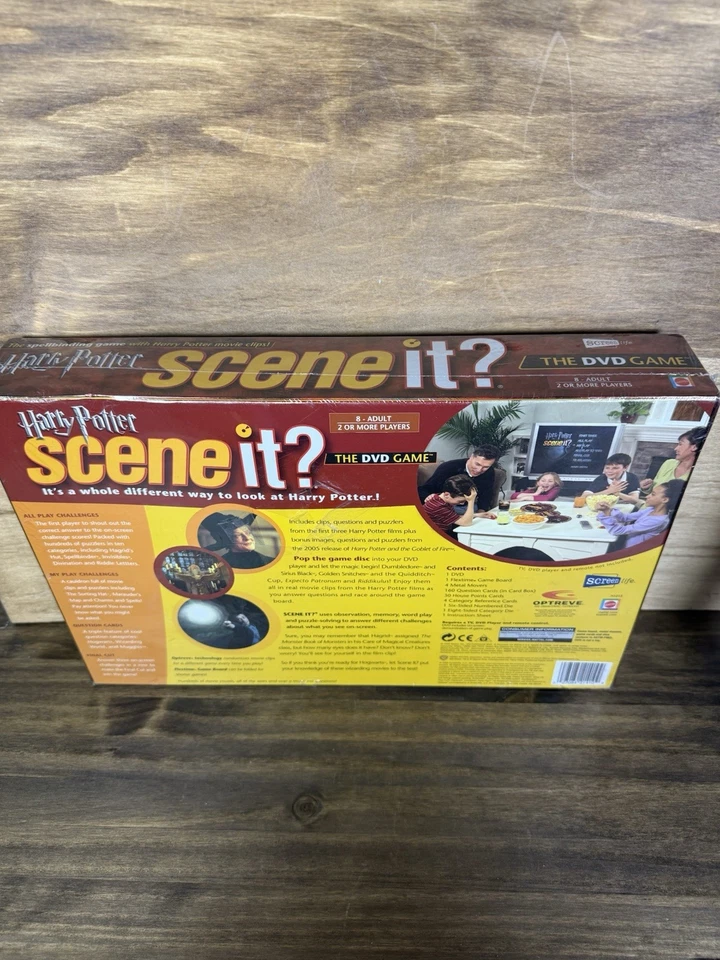 Harry Potter Scene It? DVD Game Sealed New Family Trivia Movie Clips 2005 - Image 3 of 4