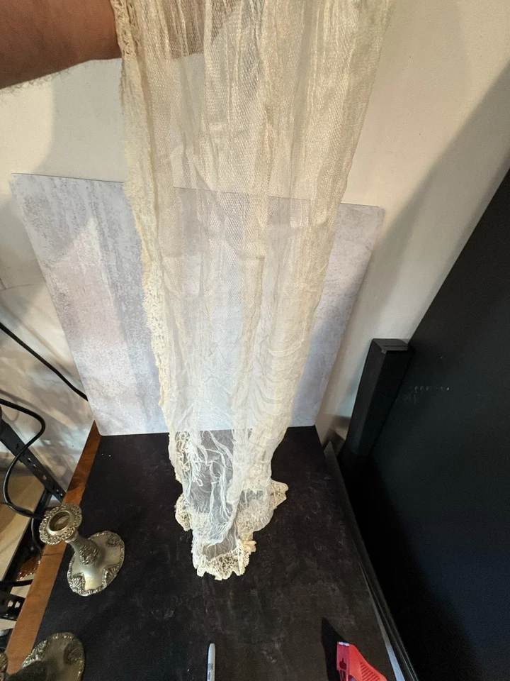 Vestido bautizo bebé vintage ��velo Foto 4 de 4