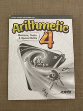 Abeka Arithmetic 4 Quizzes, Tests and Speed D...