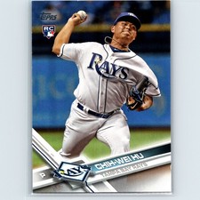 2017 Topps Update Chih-Wei Hu #US198 Tampa Bay Rays