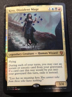Kess, Dissident Mage - Foil - C17 - MTG - EN - NM - 039/309