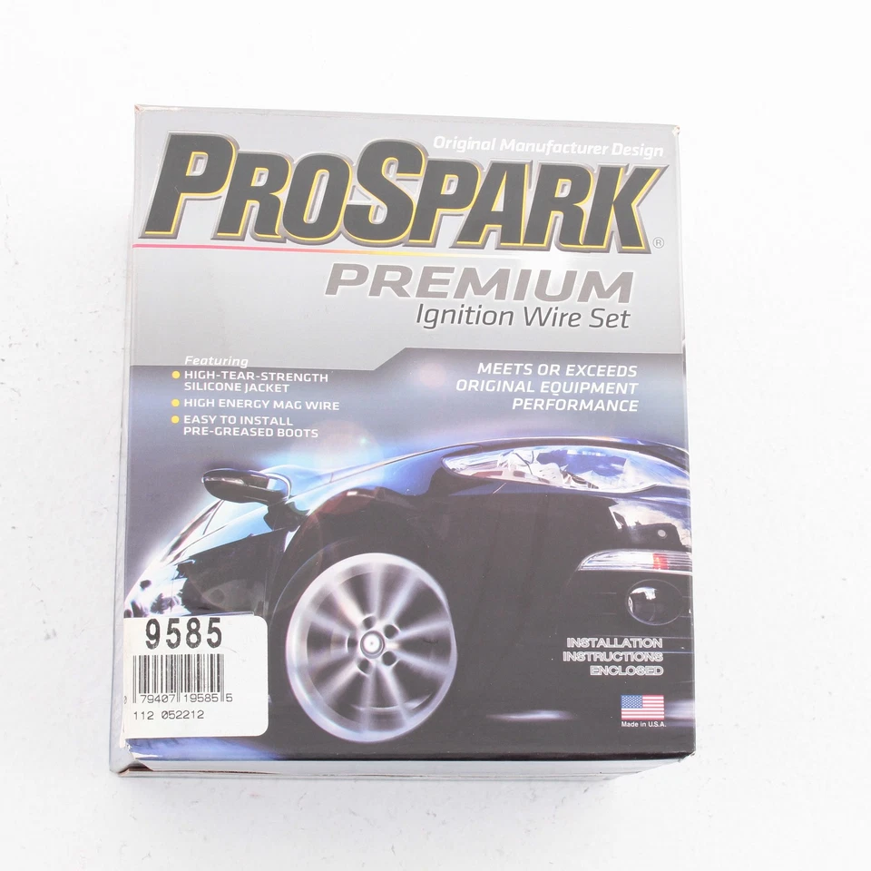 Cables de encendido de bujía ProSpark Premium 9585 para 88-99 Prizm Corolla 1,8 L Foto 4 de 4