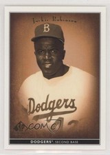 2002 SP Legendary Cuts Jackie Robinson #37 HOF c7w