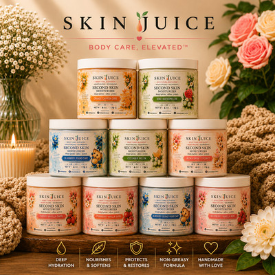 SKIN JUICE 6 OZ. Second Skin Moisturizer Shea Butter Handmade Skin Juice
