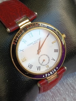 Vintage Pierre Balmain Paris Armbanduhr mit kleiner Sekunde, Swiss Made, Top