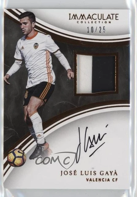 2017 Panini Immaculate Bronze /25 Jose Gaya Luis #P-JLG Patch Auto 1o2