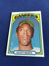 1972 Topps High Grade set break NM/NMMT # 277 Elliott Maddox