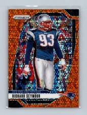 2024 Panini Prizm #202 Richard Seymour Orange Disco Prizm