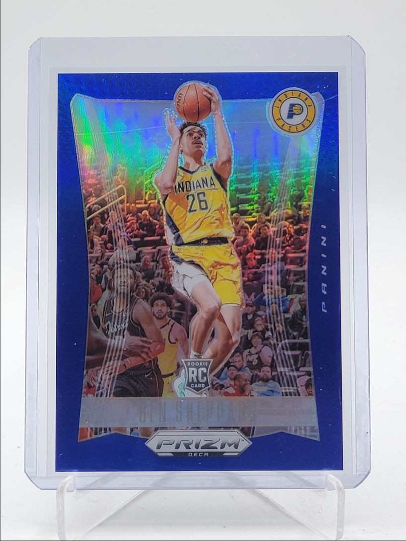 BEN SHEPPARD 2023-24 PANINI PRIZM DECA ROOKIE BLUE PACERS RC /149 Q5515