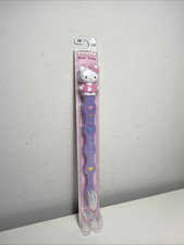 Vintage NEW Toothbrush Zooth Hello Kitty Purple Soft 318 Kids Sanrio SEALED 2002
