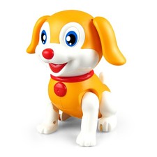 .Robot Dog Toy Walking Electronics Puppy Pet Battery Operated Educational