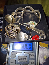 60g 925 Sterling Silver Mixed Jewellery And Scrap Reuse Pendants Mix