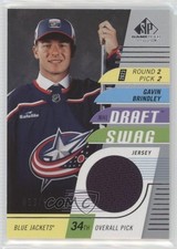 2024 Upper Deck SP Game Used Draft Swag Jersey 53/100 Gavin Brindley #DS-10 1s7i