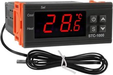 STC-1000 Digital Temperature Controller 220V AC 10A LED Thermostat with Probe