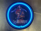 Vintage Captain Morgan Neon Clock Bar Sign