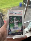 2024 Topps Chrome - Future Stars Auto Drake Maye Green Refractor /99 PSA 8.5