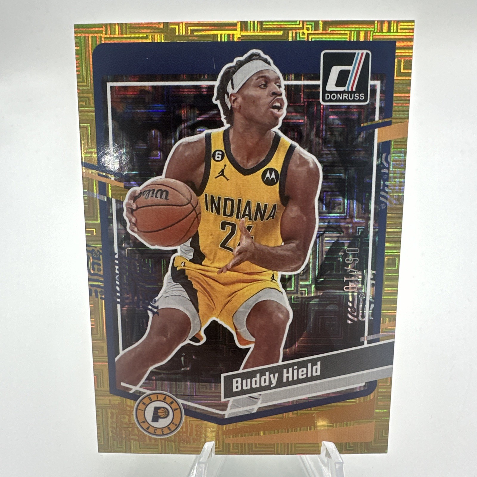 2023-24 Donruss BUDDY HIELD Gold 06/10 #109 Pacers - Warriors