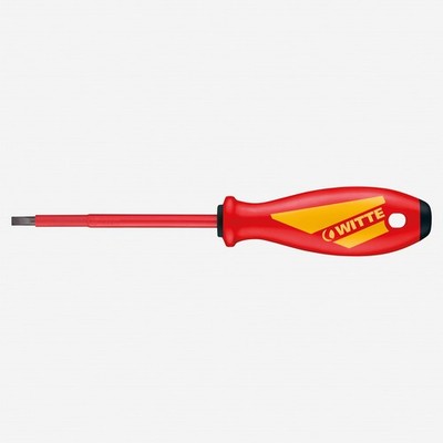 Witte Maxx VDE Slotted Screwdriver, 5.5 x 125mm