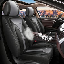 Front Row 2-seat Pads Fit For Subaru Outback 2010-2025 Faux Leather Seat Pad