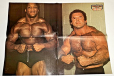 Tony Atlas * Ivan Putski * 16x22 Double Side Wrestling Poster * Bruno Sammartino