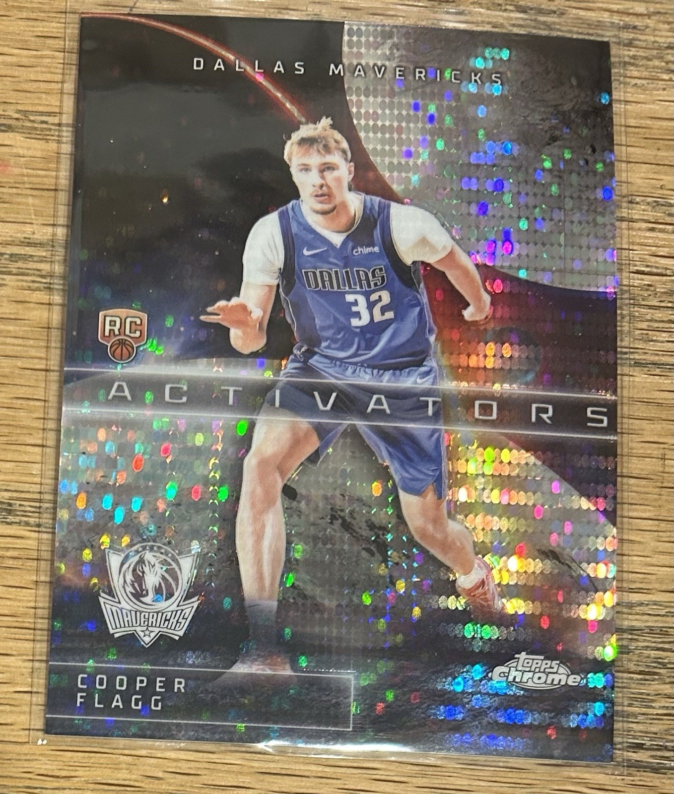 2025-26 Topps Chrome Cooper Flagg Activators Pulsar RC #AC-11