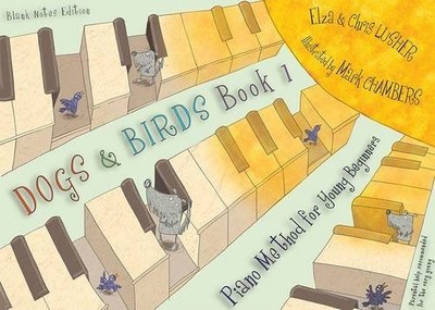 Dogs and Birds: Book 1 (Blank Notes Ed..., Lusher, Elza