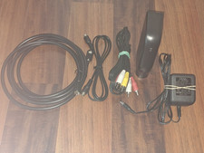 RF Modulator Converter - Power, Coax, AV Cables S VIDEO CABLE TESTED & WORKING