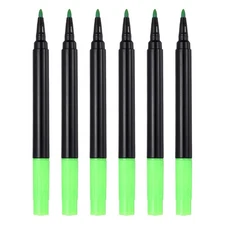 Chalk Board Marker Pens, 6 Pcs Liquid Chalk Markers Erasable, Grass Green