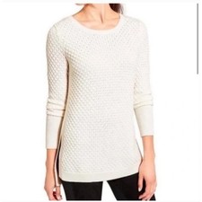 Athleta Sweaters Athleta Thermal Merino Wool Blend Honeycomb Sweater