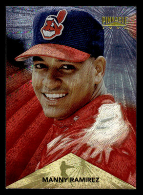 1996 Pinnacle #18 Manny Ramirez Starburst
