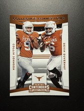 2020 Contenders DP #18 Collin Johnson / Devin Duvernay Rookie Texas