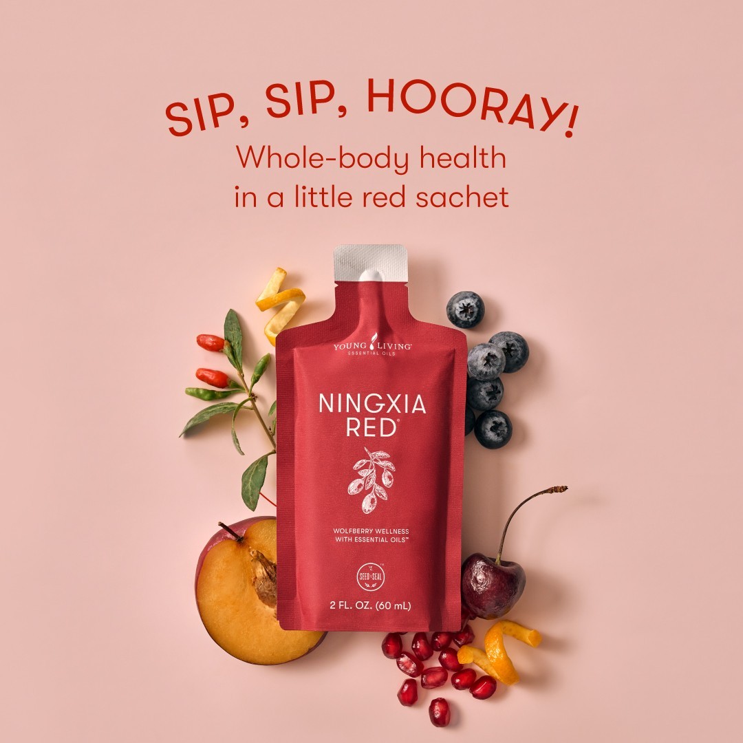 New NingXia Red 2oz Singles 30 Count Young Living Essential Oils