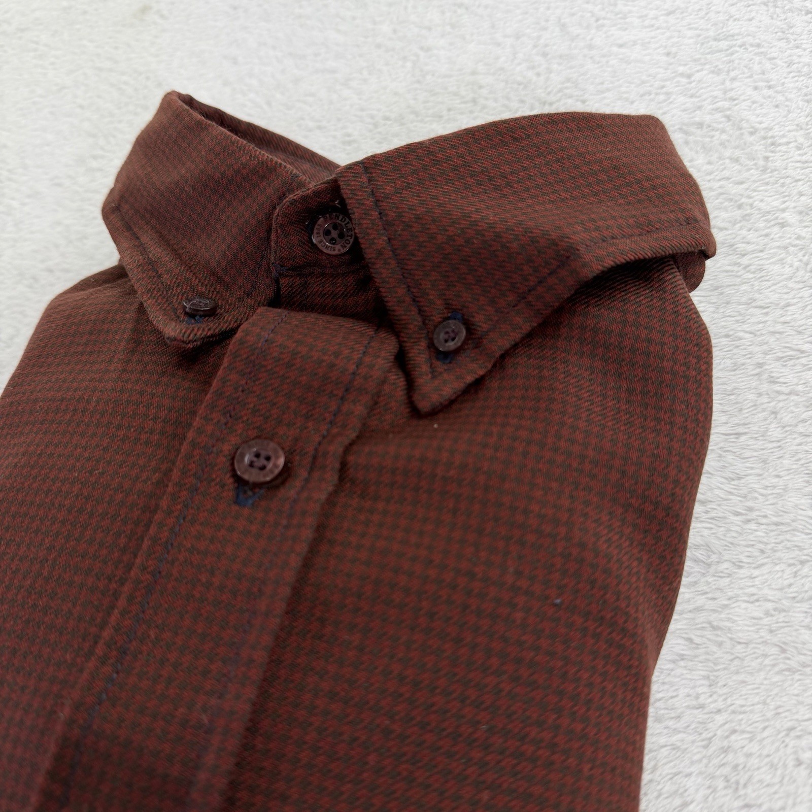 Pendleton Sir Pendleton Wool Houndstooth Shirt Me… - image 21