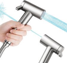 Handheld Bidet Sprayer for Toilet, Adjustable Water Pressure Control Rotary Swit