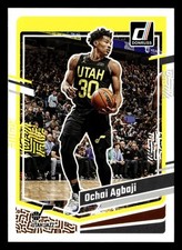 Ochai Agbaji 2023-24 Donruss #42 Utah Jazz