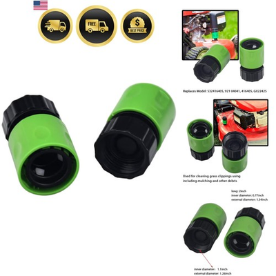 #ad Lawn Mower Deck Wash Adapter Hose Quick Connect Port for Cub Cadet Troy Bilt $12.89