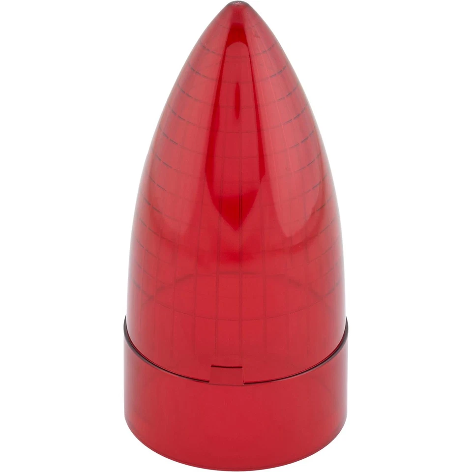 Lente de lámpara trasera estándar, luz trasera de plástico 3 OD, se adapta a Cadillac 1959 Foto 3 de 4