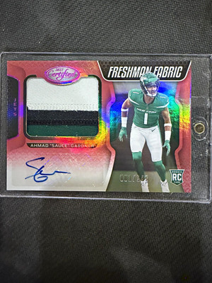 2022 Certified "Sauce" Gardner RC Auto Jersey Match + First Print! 001/249