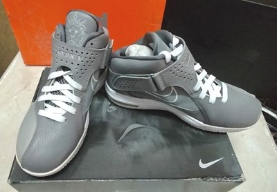 Nike Air Max Lebron Soldier V grau-weiß Gr. 7,5