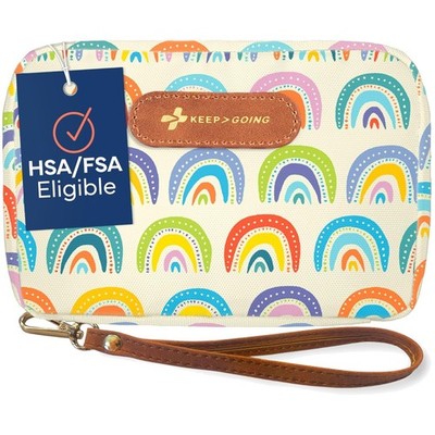 Kids Travel First Aid Kit - 130 Pc. Latex-Free Bandages