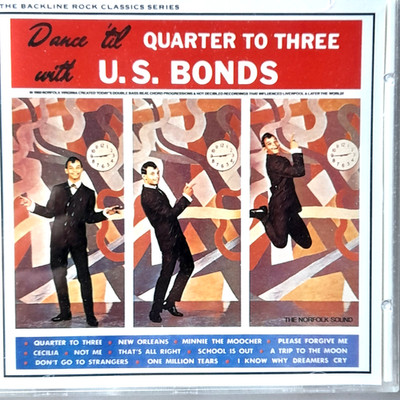 CD  Gary ´´ US´ Bonds  Quater to Three   Black Line BLCD 9.00719 L     neuwertig