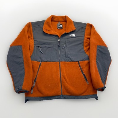 The North Face Denali Fleece Jacket Mens S Orange Polartec Gorpcore Vintage